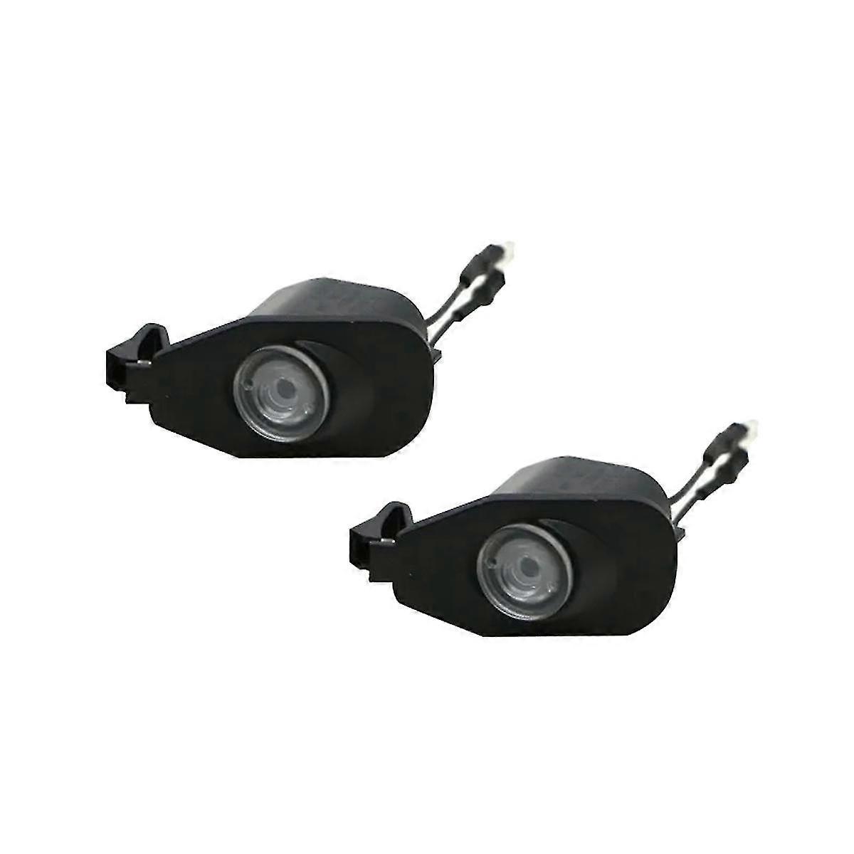 For 2013-2022 LED Side Puddle Laser-Rearview Mirror Puddle Welcome Courtesy Logo Lights