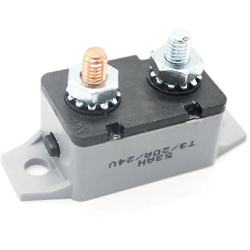 Plastic Type Bolt Wing Overcurrent Protection Manual Reset Circuit Breaker, 30A Edition