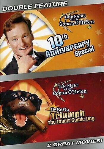 Conan OBrien 10th Anniv Special amp Triump DVD - Region 2
