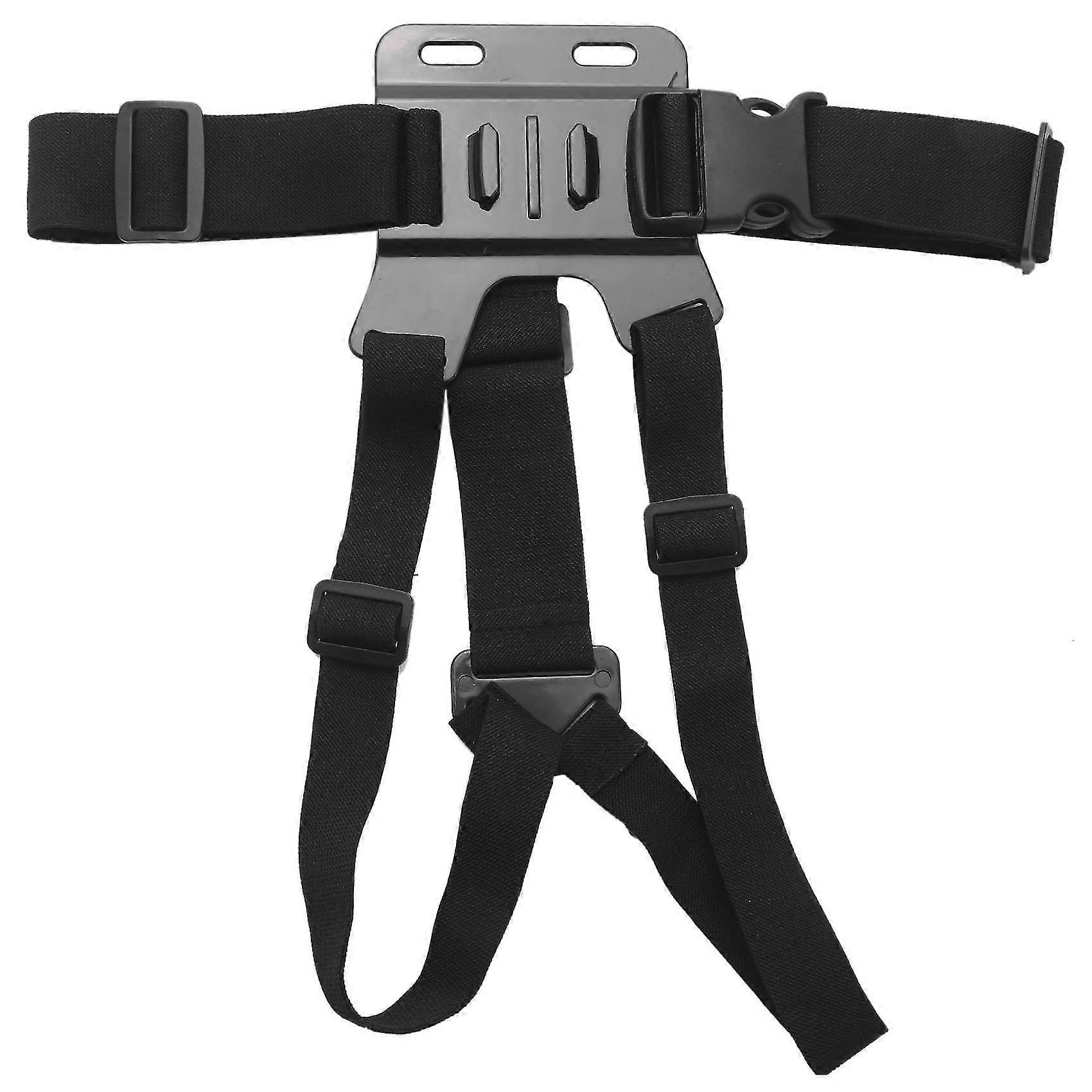 3 In 1 Universal Waterproof Action Camera Accessories Bundle Kit - Head Strap Mount/chest Harness/s