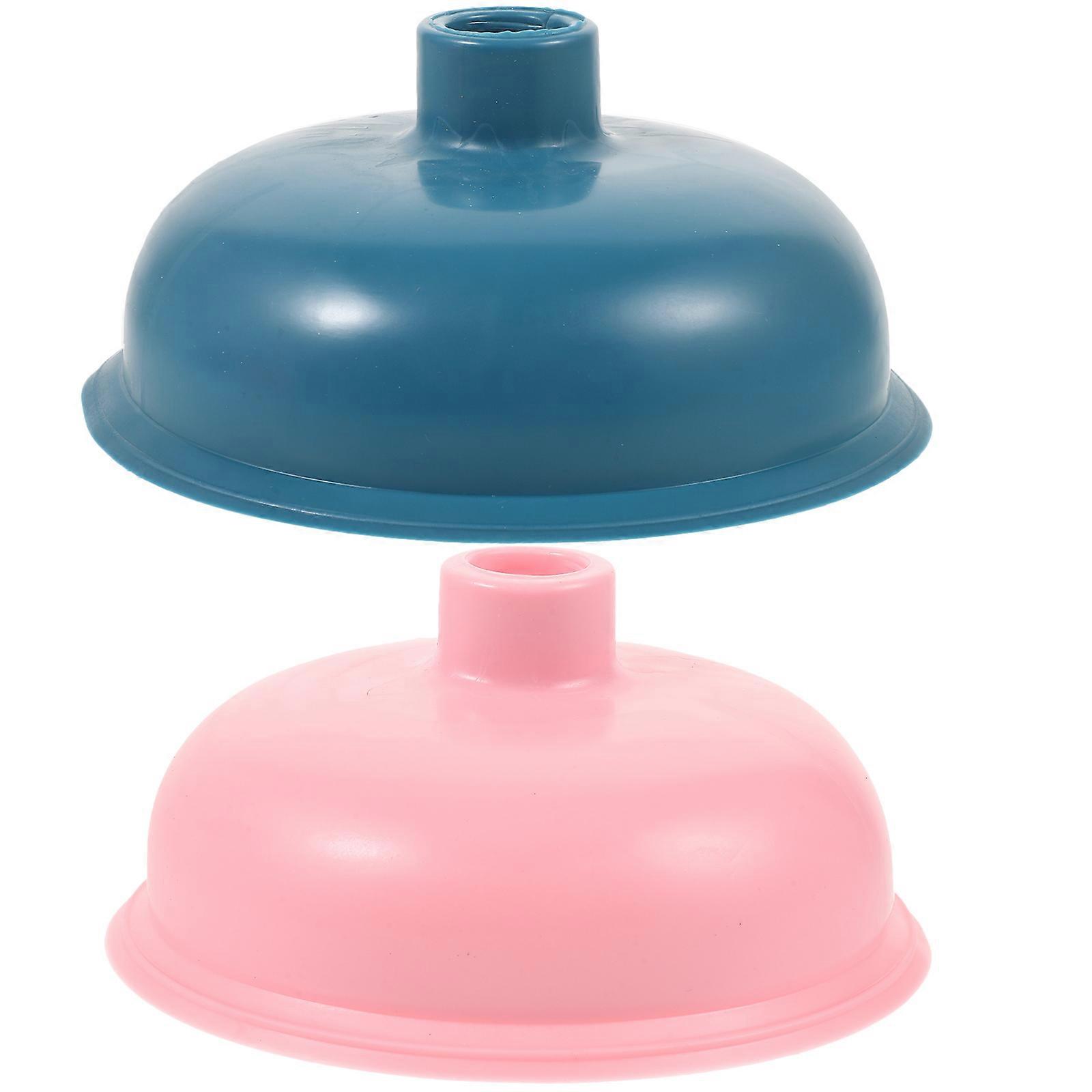 2pcs Plunger Replacements Heads Rubber Force Cup Head Replaceable Force Cup Heads