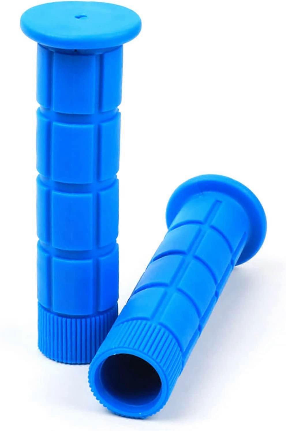 Bike Handlebar Grips, 2PCS Non-Slip-Soft Bicycle Handle Grip, Red