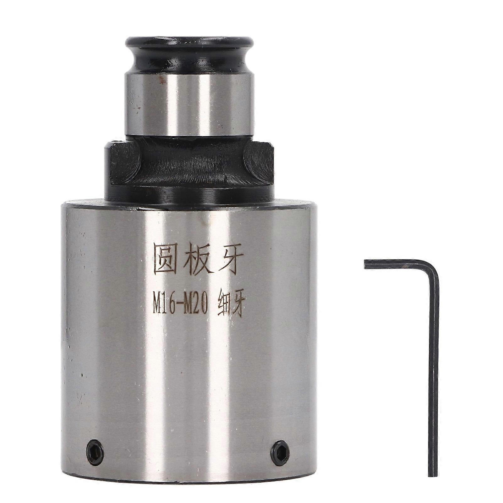 Round Die Collet Carbon Steel Threading Die Chuck for Male Thread 30mm Outer Diameter GT24 M16 M20 Fine Thread YEMAA