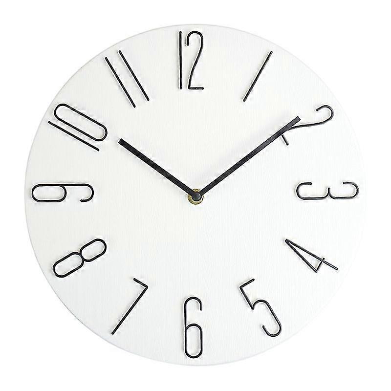 Excellent Wall Clock Low Power Consumption Modern Easy To