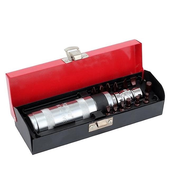 15Pcs 12pcs Precision Screwdriver Set Impact Multifunctional Industrial Grade Bits Screw Extractor For Repairing Driver Multitul