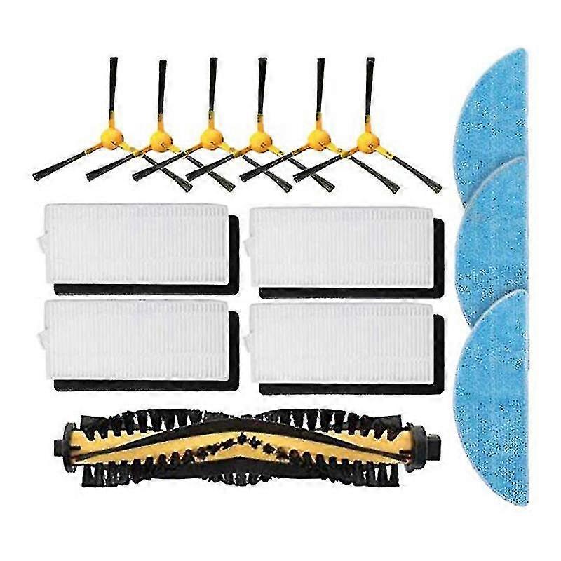 Replacement Main Brush Side Brush Hepa Filter For Neatsvor X500