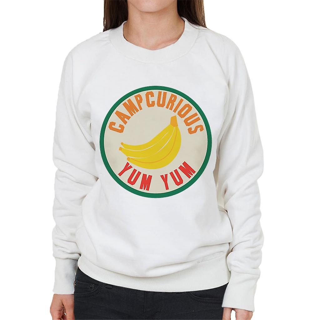 Curious George Camp Curious Yum Yum Women's Sweatshirt