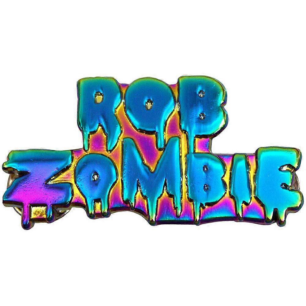 Rob Zombie Multicoloured Logo Pin Badge