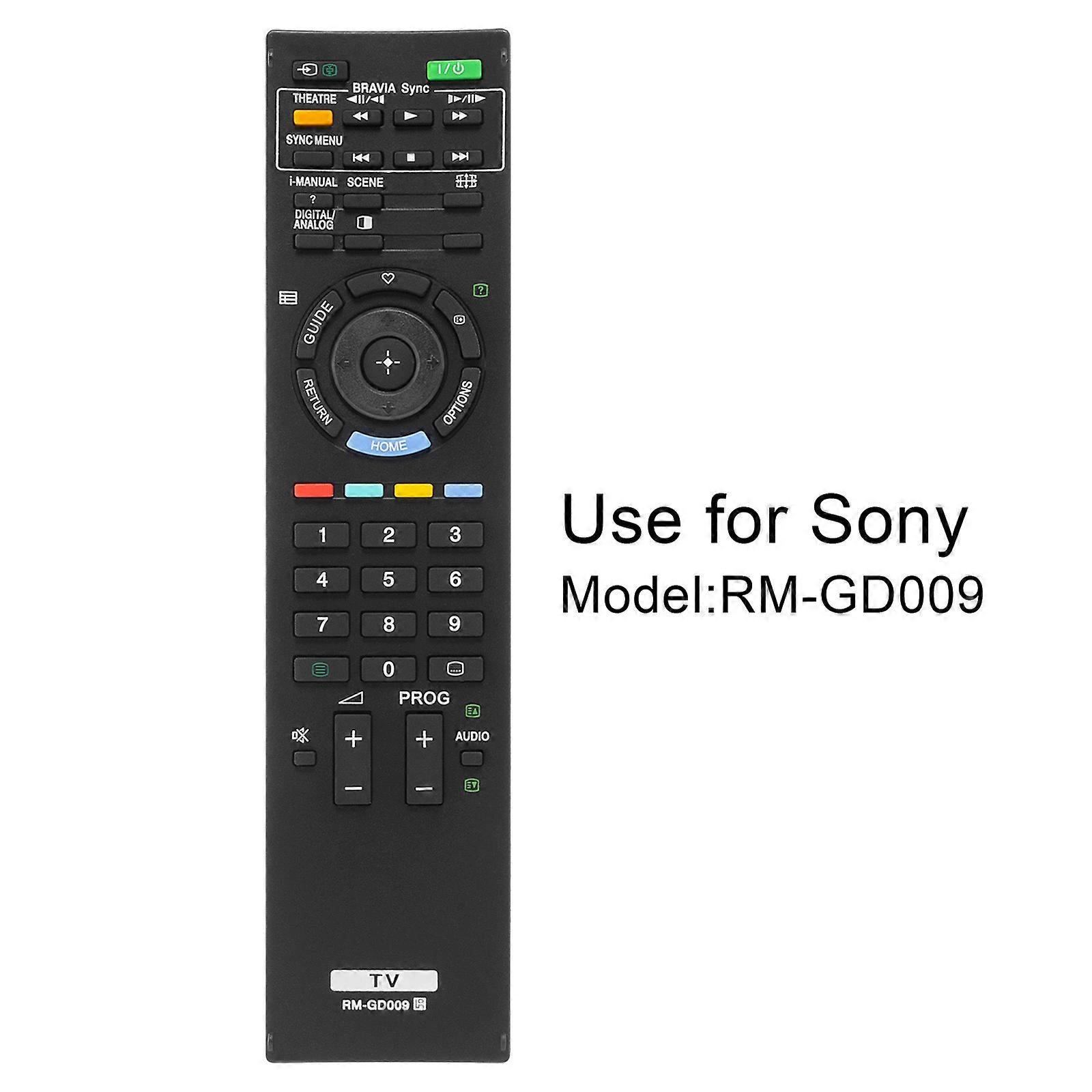 Replacement RM-GD009 Use for Sony Bravia TV Remote Control KDL-46EX500 KDL-40EX500 KDL-32EX400 KDL-40EX400 KDL-32EX500