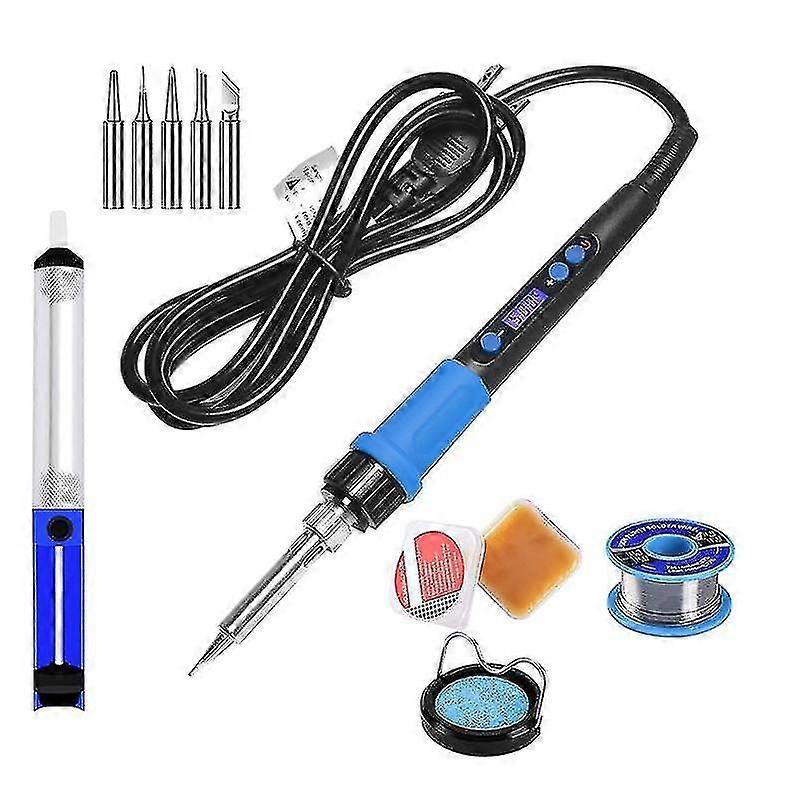 100w Lcd Soldering Iron,digital Soldering Torch for Soldering,us Plug
