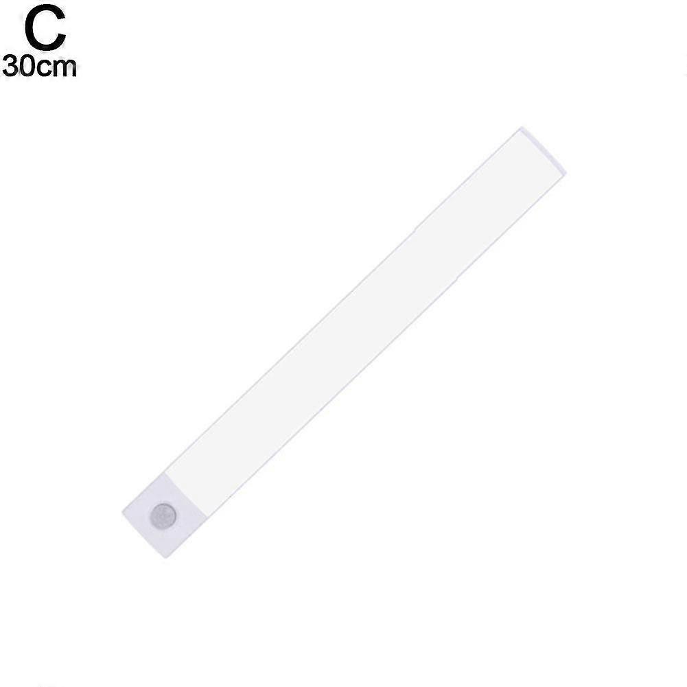 Human Body Sensor LED Night Light Kitchen Under Cabinet Light Rechargeable Lamp