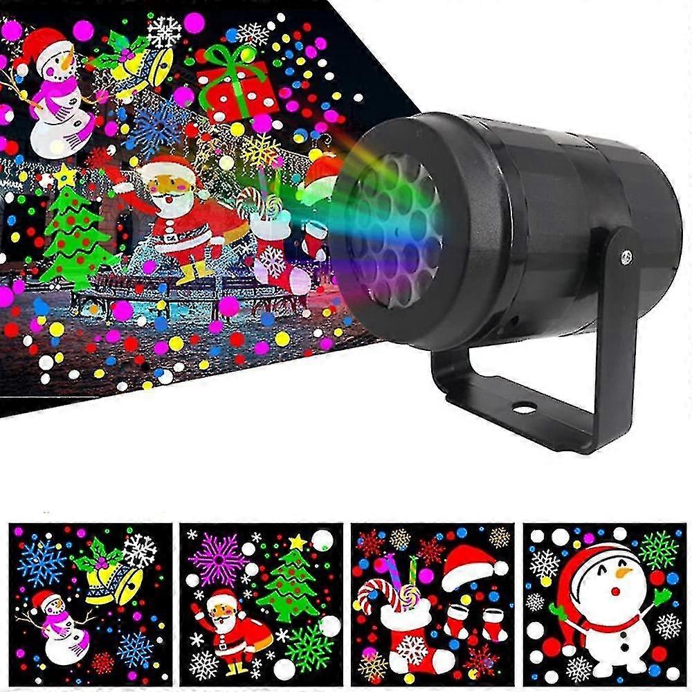 Christmas Projector Decoration Indoor Lighting Led Laser Projector Snowflake Lamp