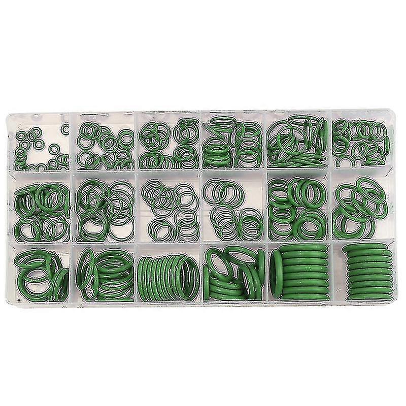 270pcs 18 μεγέθη κλιματισμός αυτοκινήτων R22/r134a ο-δαχτυλίδι σφραγίδα λαστιχένιο σύνολο ροδέλας