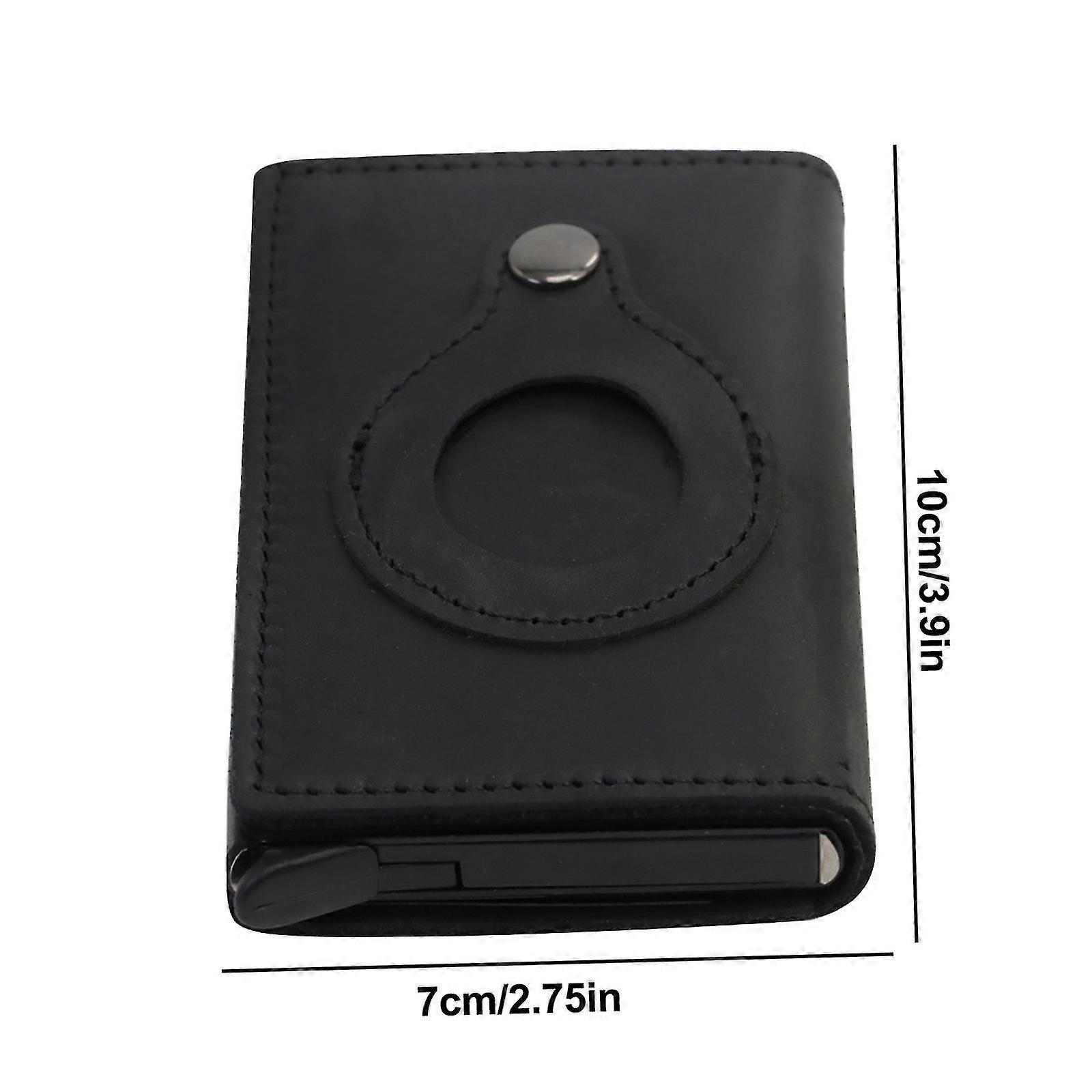 Tracking Device Card Holder Automatic Card Holder Multi-function Leather Card Holder Wallet Card Holder And Multiple Card Slots