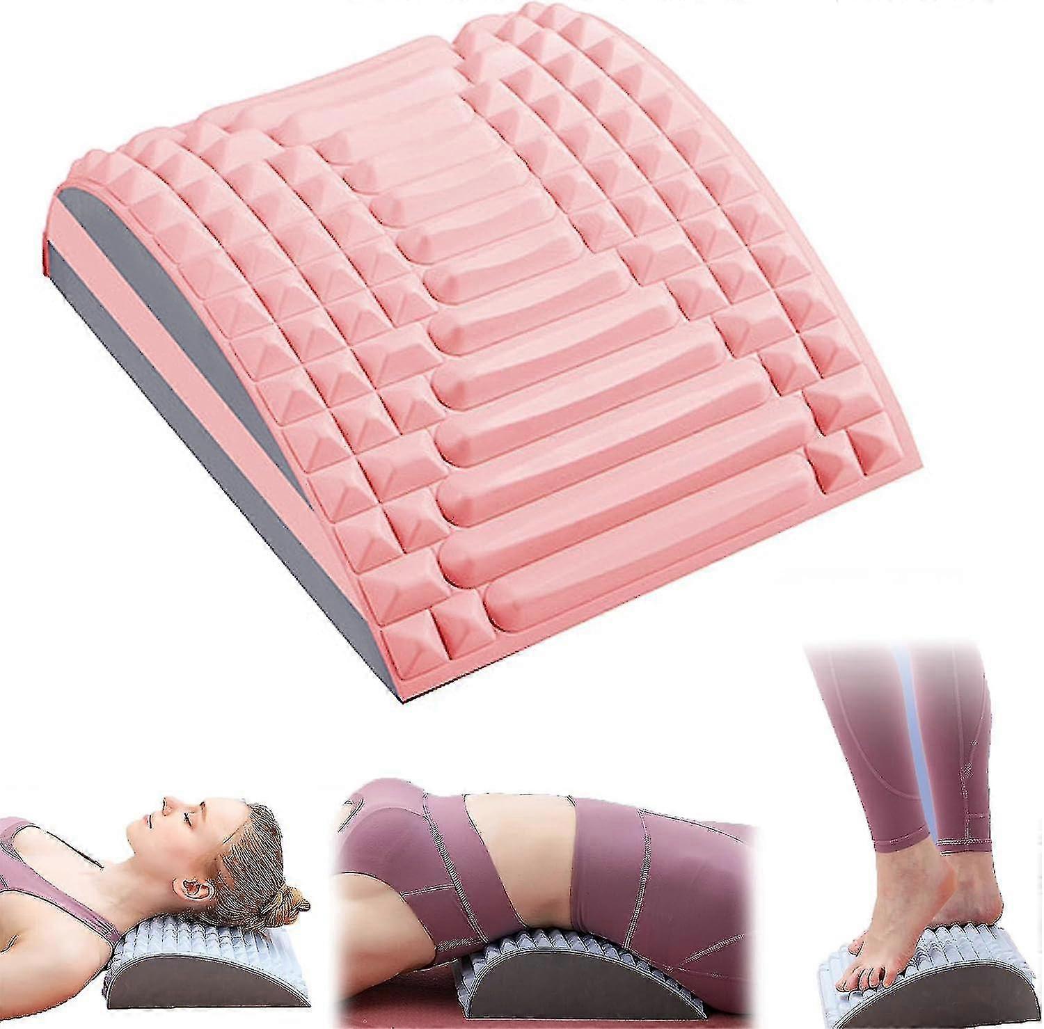 Neck & Back Stretcher Refresh, Back Neck Cracker For Lower Back Pain Relief, Multi-level Adjustable