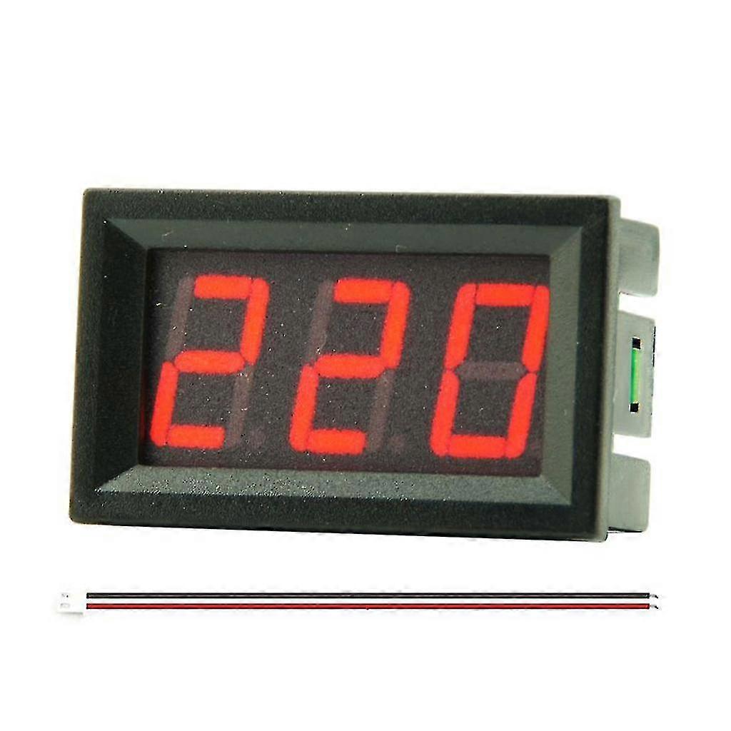 AC 50-500v AC 220v 380v Voltmeter Digitale Spanningsmeter Meter met Machtsdraad XXF