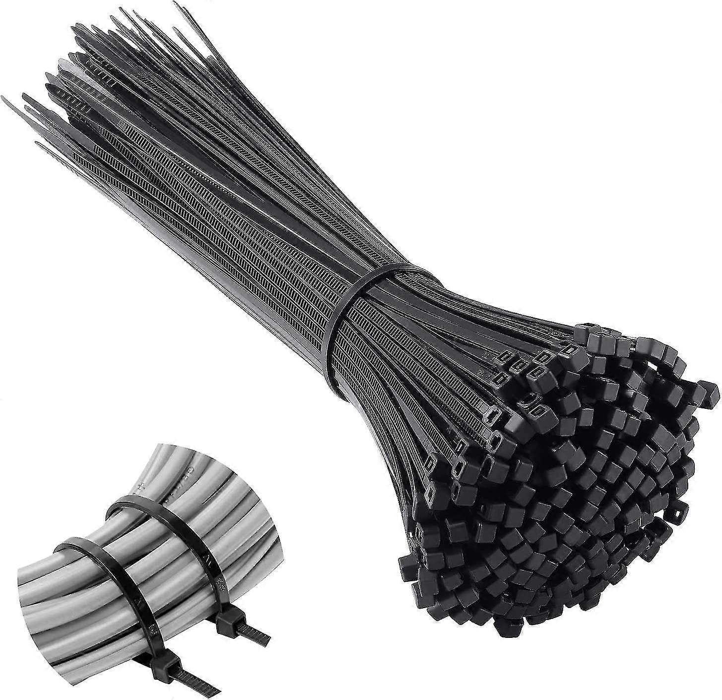 100 Cable Ties 200mm X 3mm, Professional Cable Ties, Nylon Cable Ties