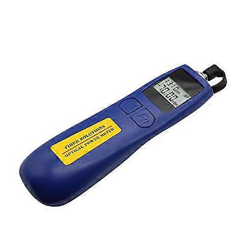 Optical Power Meter, -70~+10dBm Fiber Optic Meter with 6 Calibrated Wavelengths, High Accuracy and Lightweight
