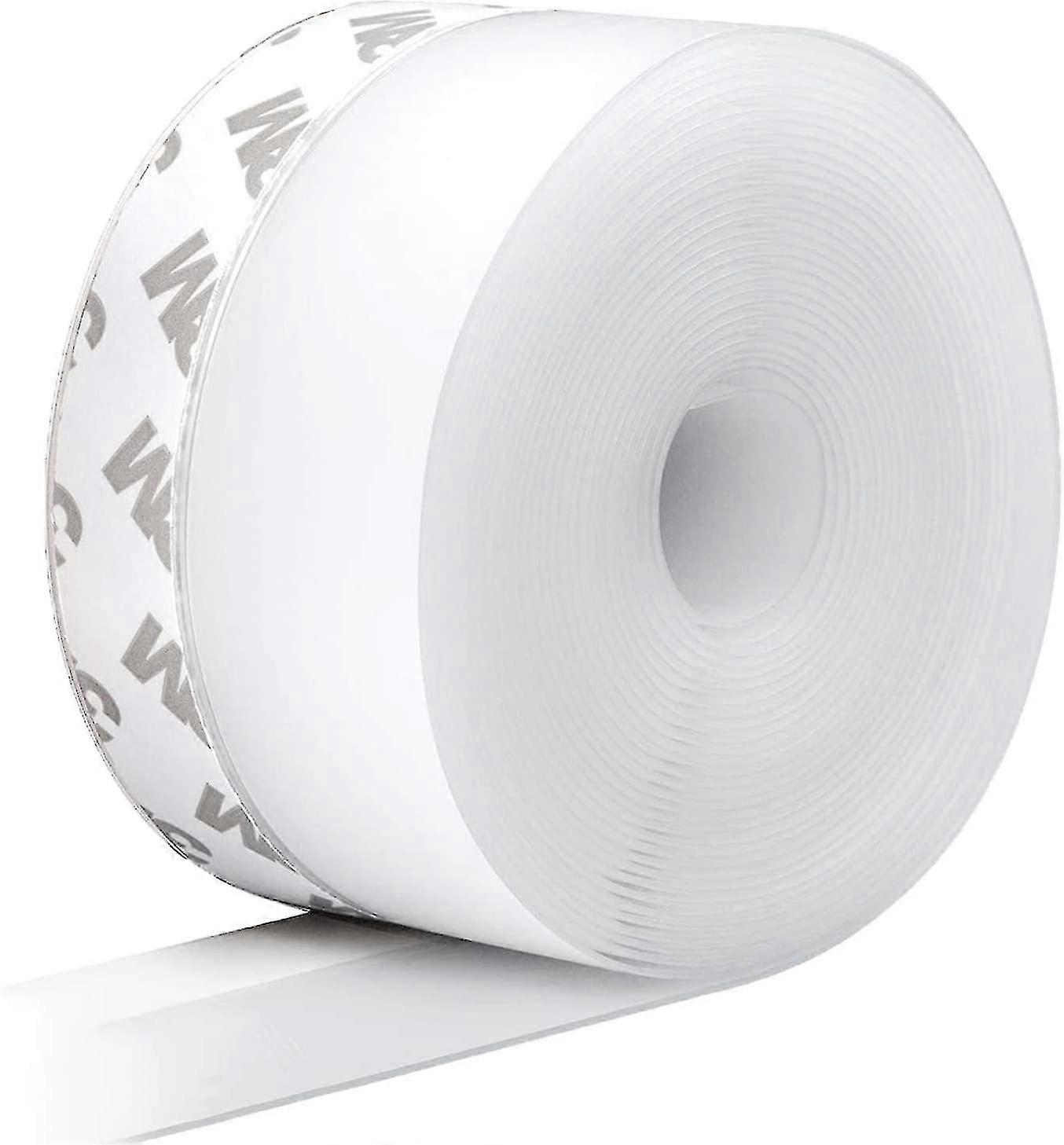 Draught Excluder Tape 10m/33ft, Self Adhesive Door Bottom Seal Strip, Silicone