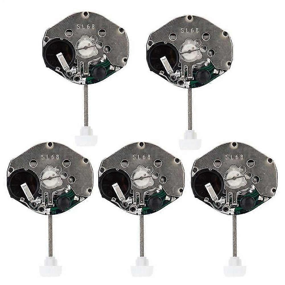 5pcs Sl68 Quartz Watch Movement Replacement For Watchmaker Repairing Tool Accessory High Quality Wa