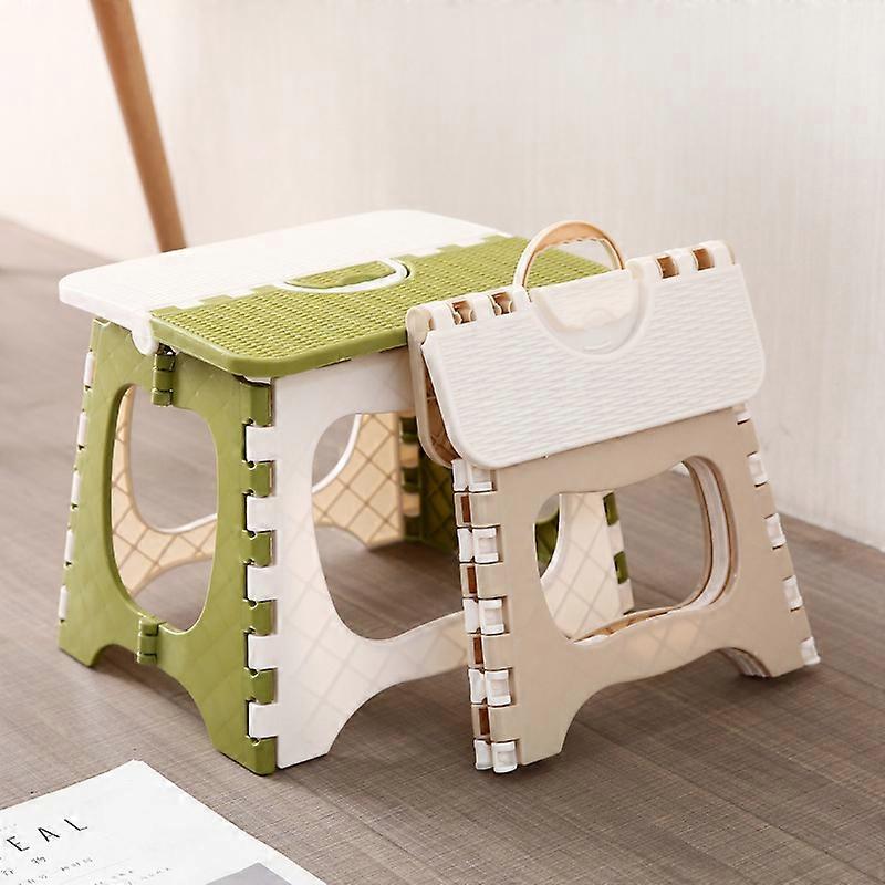 Folding Step Stool, 9 inch Non-Slip Footstool for Adults or Kids, Sturdy Safe Enough, Holds up to 300 Lb, Foldable Step Stools Storage/Open Easy, for