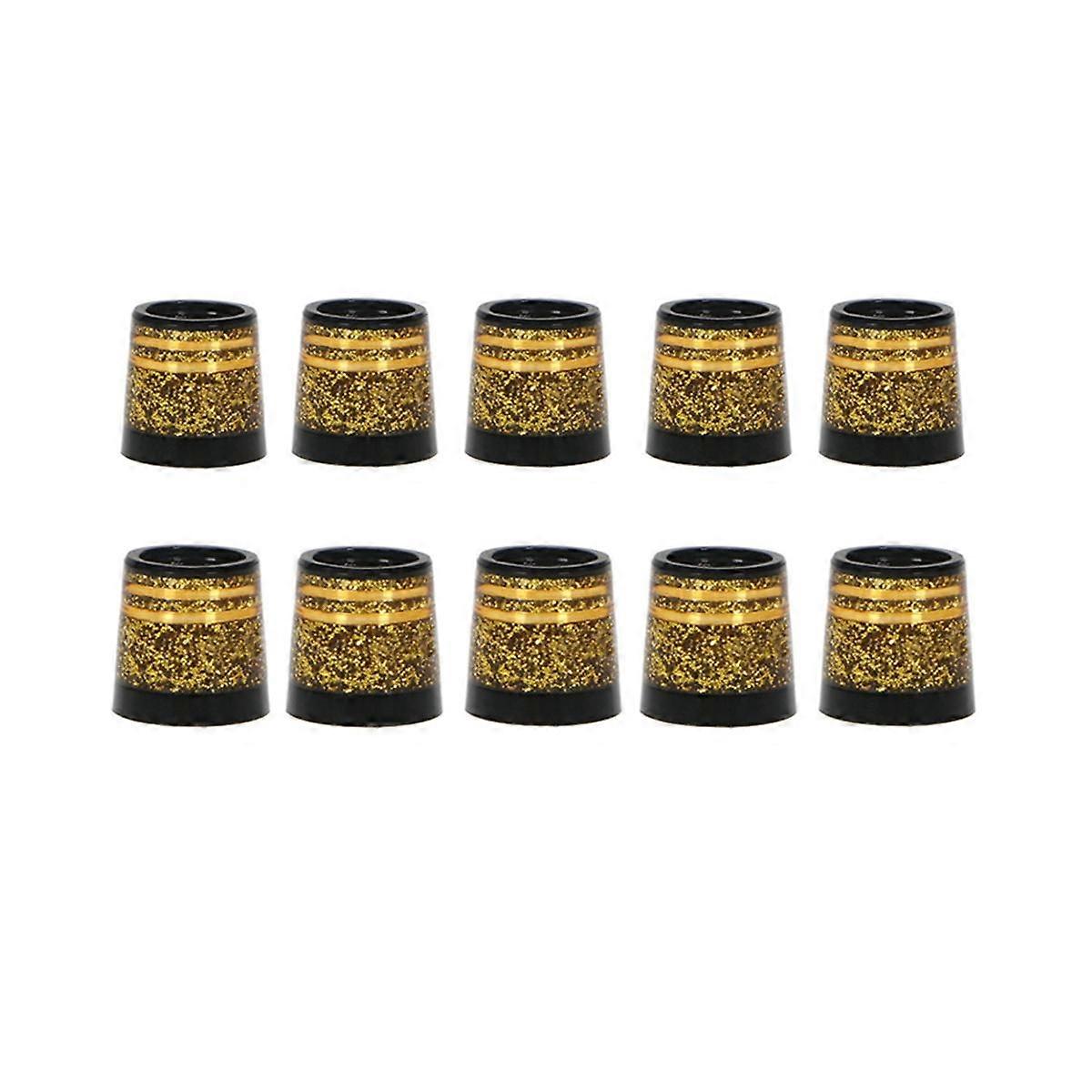 10 יחידות גולף Ferrules גודל עצה 0.370 שרוול גולף Ferrule עבור מגהצי גולף באיכות גבוהה מועדון פירים Acce