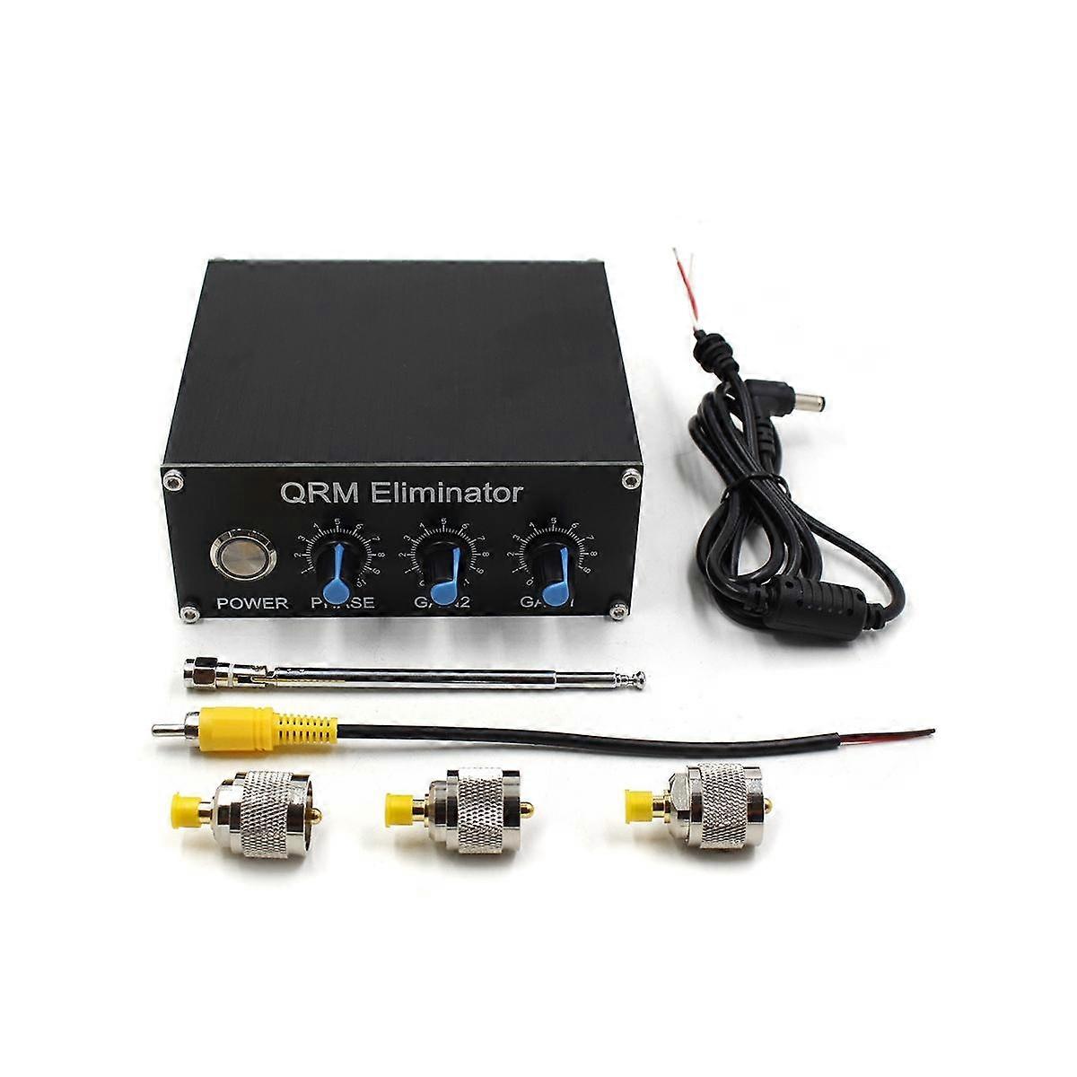QRM eliminator X-fase HF bånd 1MHz til 30MHz QRM signal kanceller aluminiumslegering signal eliminator