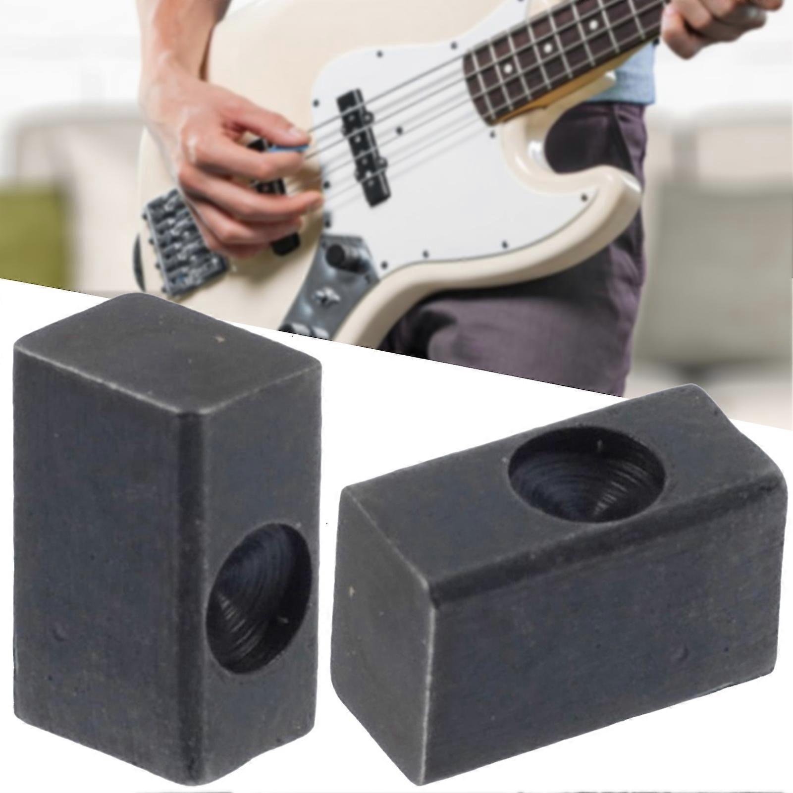 6pcs String Lock Insert Blocks Ersatz String Lock Insert Block für Brücken Notwendige Instrumententeile