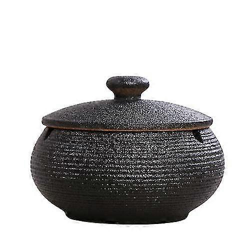 High-end Household Ashtray Retro Decorative Ashtray With Lid