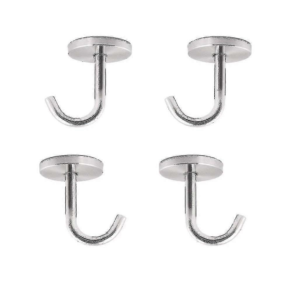 Stainless Steel Screws Mount Ceiling Hooks(60mm , 4 Pack)