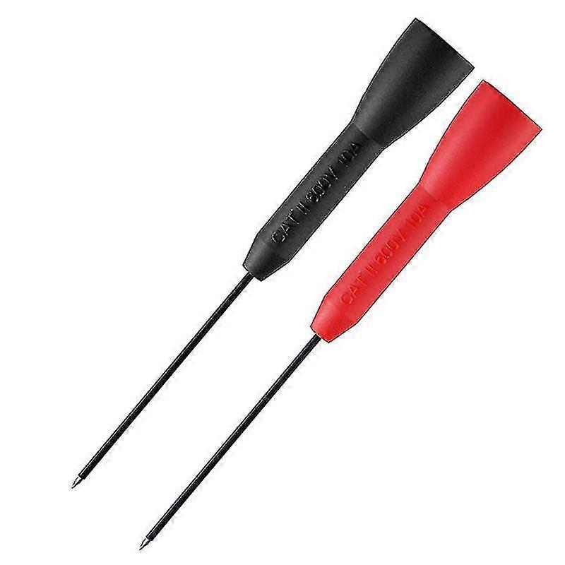 2 Pcs/set Non-destructive Multimeter Test Probes 10a 600-1000v 2mm Connector