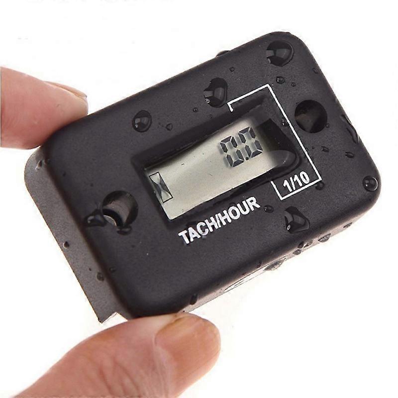 Waterproof Digital Hour Meter Durable Portable Engines Hour Meter Universal 1pcs Gas Engine Timer Car Accessories~28291