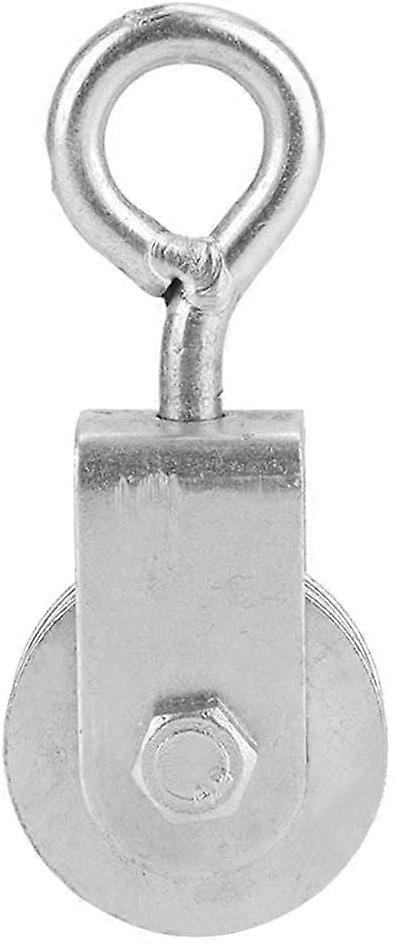 0.3 Tonsloading Single Pulley Block Swivel Pulley Roller Lifting Wheel For Wire Rope (#01)