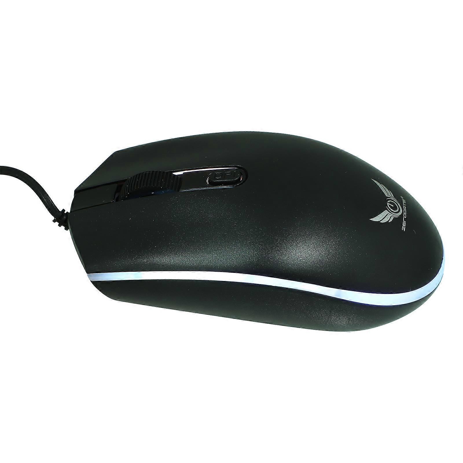 Desktop Notebook Gaming Mouse Wired Luminous Mouse USB Plug Computer Mouse