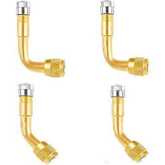 Of Professional Tire Valve Extension Joint Kit, Suitable For Cars, Trucks, Motorcycles And Bicycles4pcs