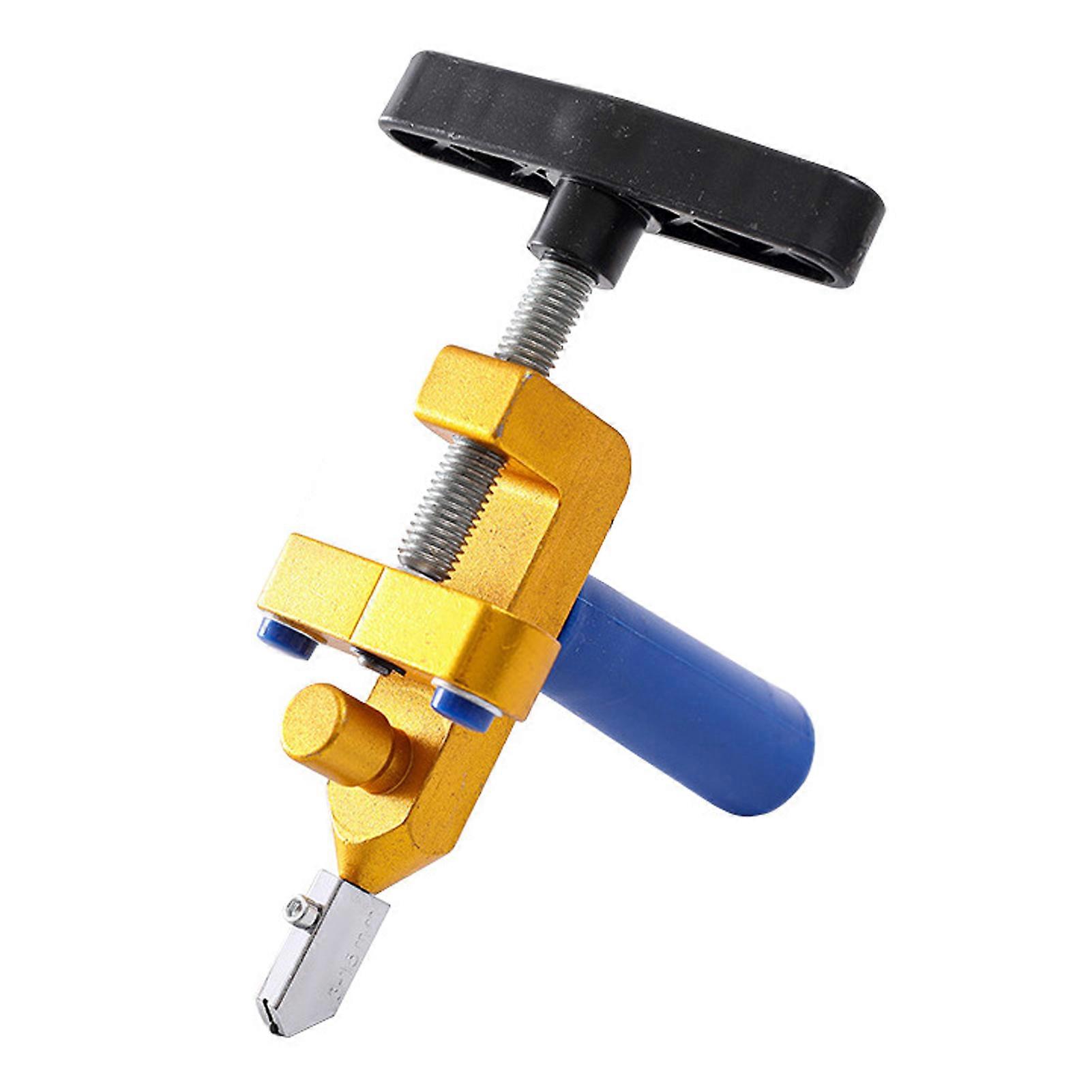 Multifunctional Glass Tile Cutter - Hand Tool for Ceramic Cutting - Integrated Gold Cutting Machine