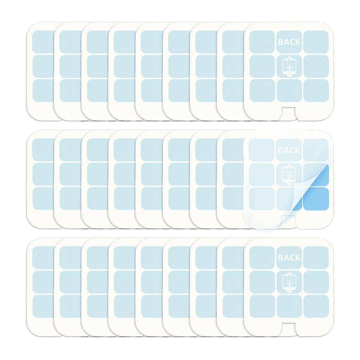 24-pack ersättningslimkort för hem SH502DT3005W, inomhus plug-in fluga, fruktfluga, myggfälla refillpaket