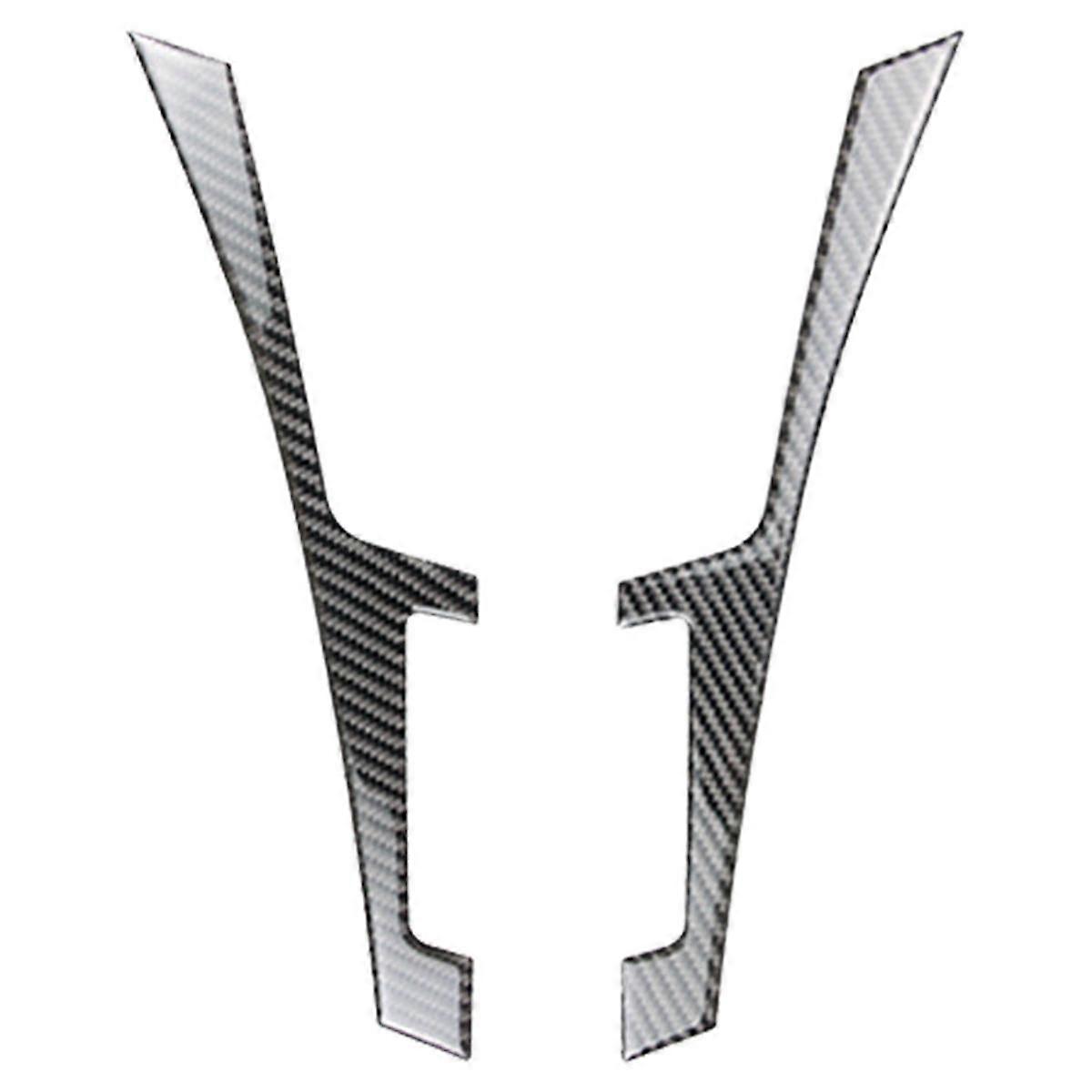 Car Center Console Panel Both Side Frame Trim Cover Sticker F Style Bezel Strip for Q50 Q60 2014-2019