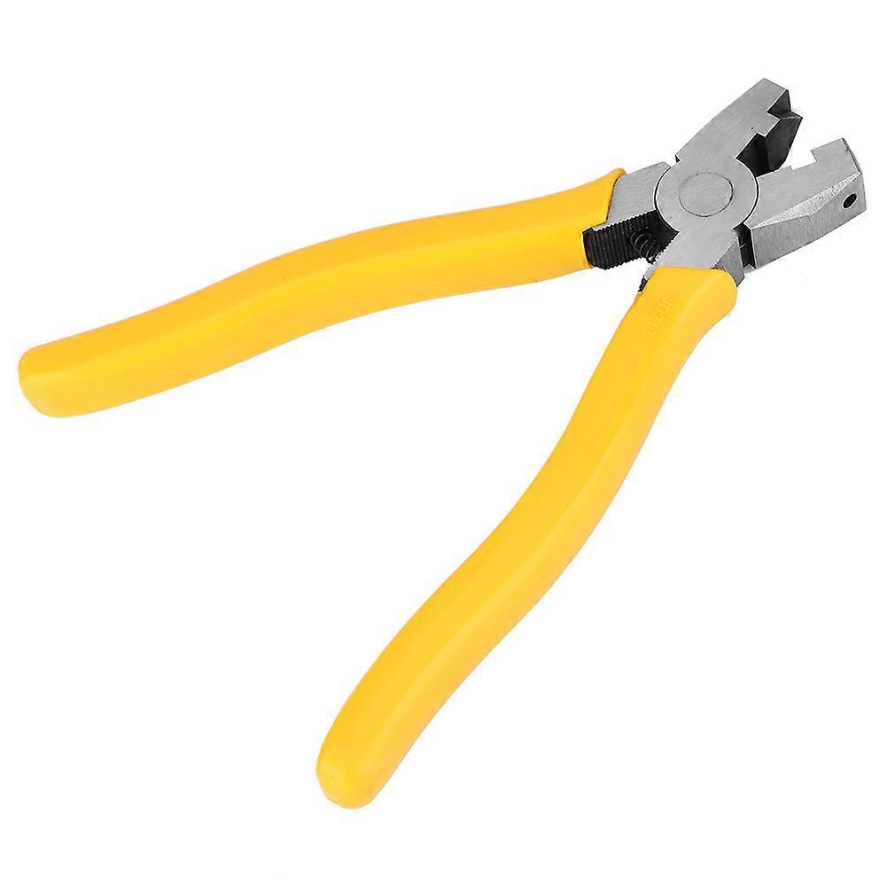 8 Inch Chrome Vanadium Steel Duration Folding Pliers Comfortable Ergonomic Handle V Groove Notch Cutter for Aluminum Frames