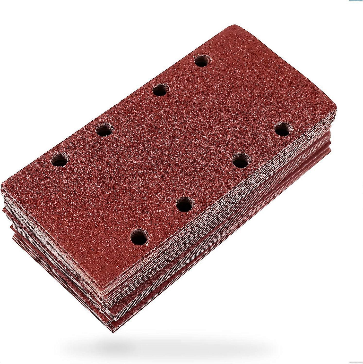 Set of 40 sanding papers, 93 x 185 mm