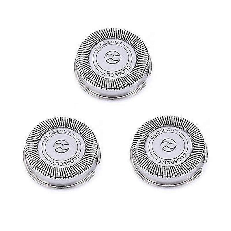 3Pack SH30 Replacement Heads for Shaver Series 3000, 2000, 1000 and S738, with Durable Sharp Blades