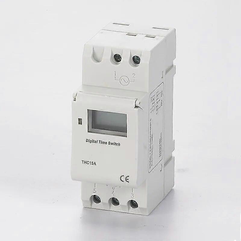 Electronic Weekly 7 Programmable Digital Time Switch Relay Timer Control 220V 230V 30A Din