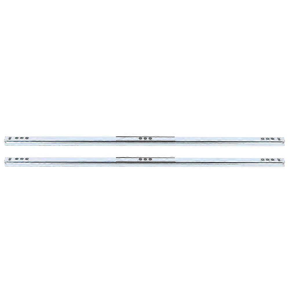 2PcsSet 450x17mm Steel Ball Slide Rail Drawer Hardware Accessory for Cabinet Closets