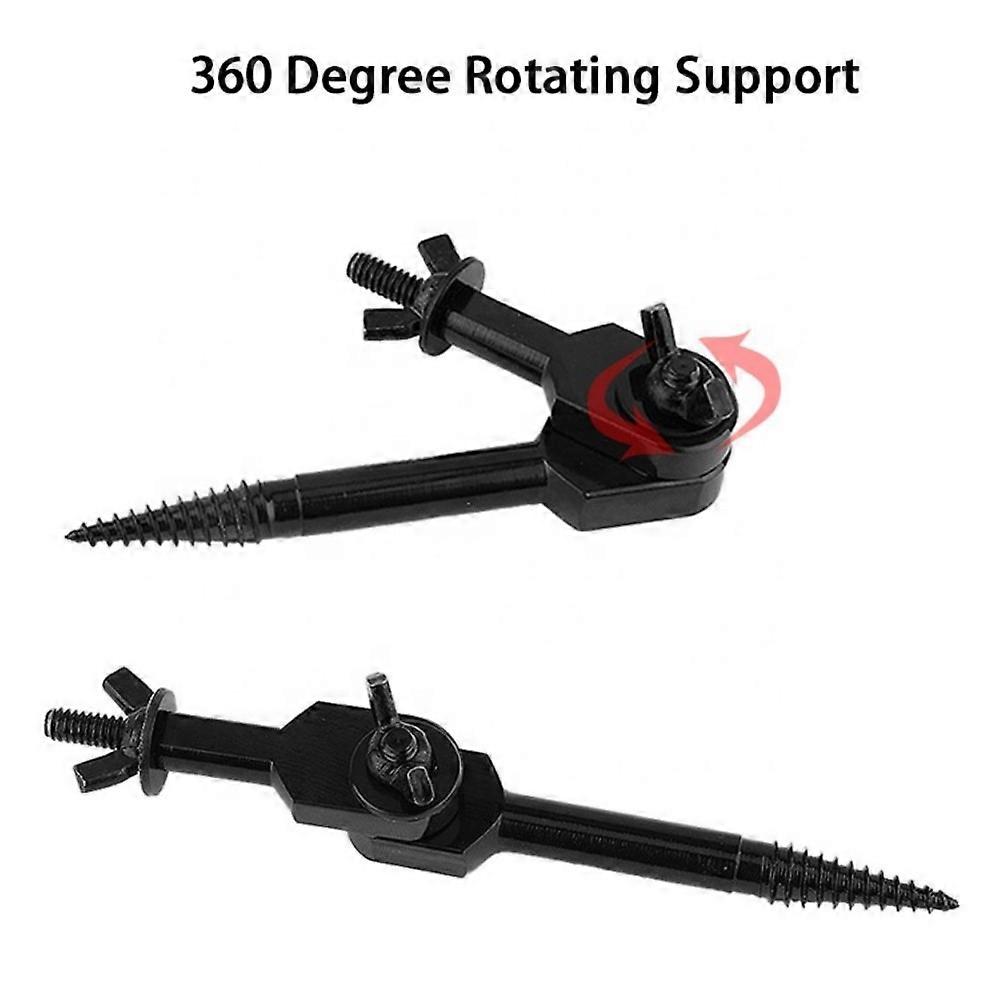 360度調整可能な狩猟用三脚付きツリー取り付けブラケットソーラーパネルアクショントレイルカメラスタンド用デバイス