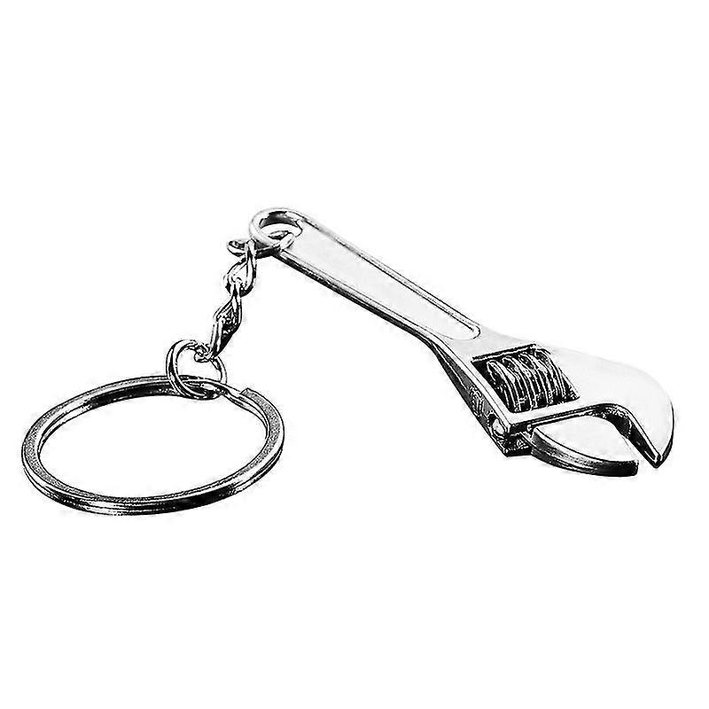 Keychain Mini Fine Workmanship Fadeless Wrench Tool Keychain Accessories for Men