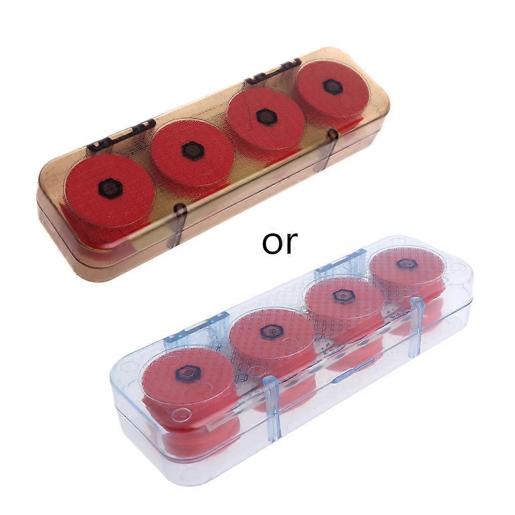 8/16Pcs Foam Winding Board Fishing Line Shaft Bobbin Spools Tackle Box Red Lines
