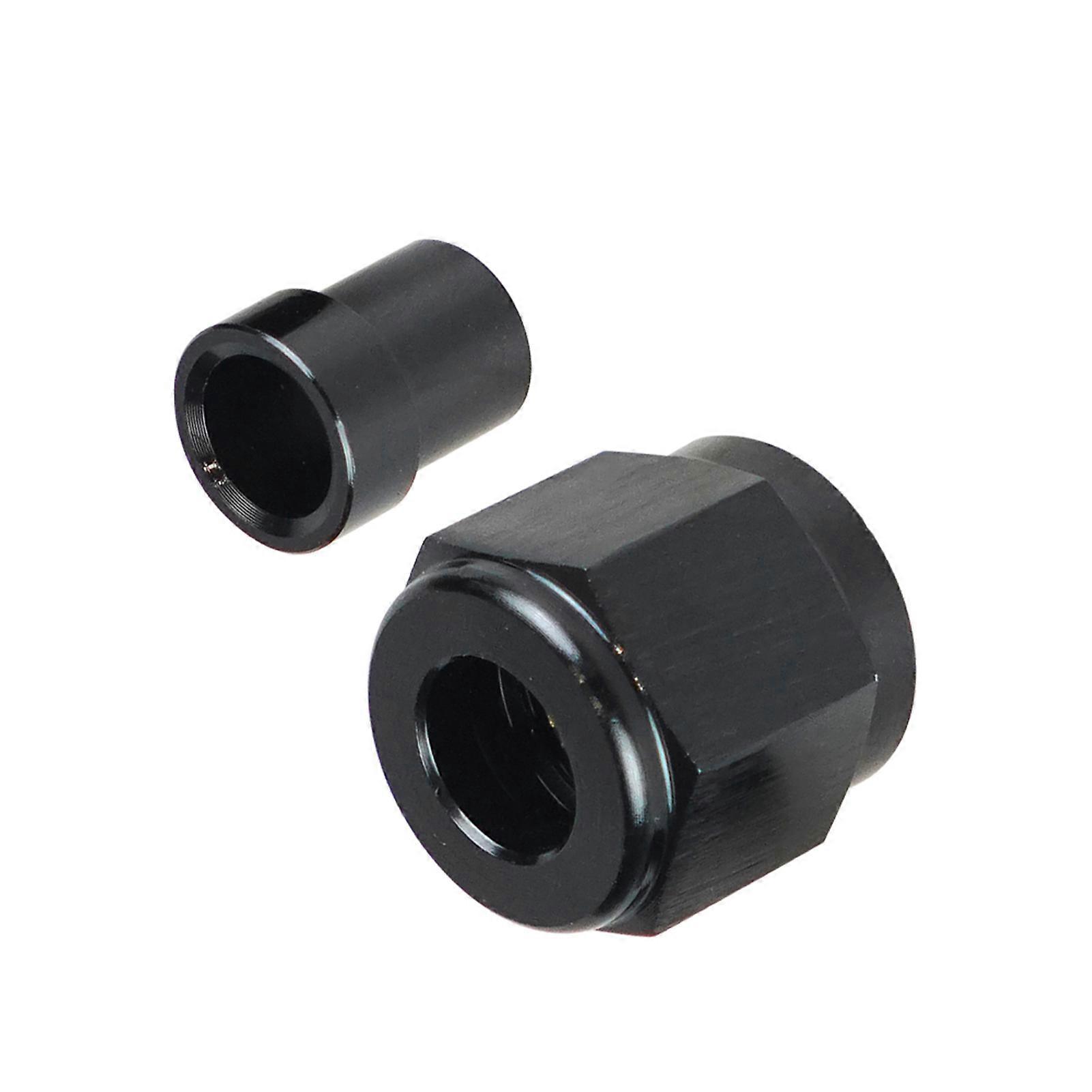Aluminum Rigid Fitting, Nut & Female Sleeve 12 AN for 3/4'' OD Aluminum Tube, 1 Set
