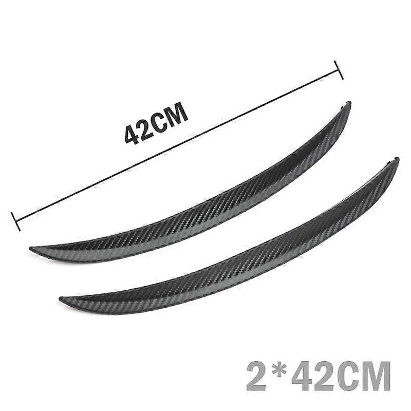Car Fender Universal Horn Arch Wing Extender Arch Brow Car Wheel Lip Body Kit Protective Cover Fender