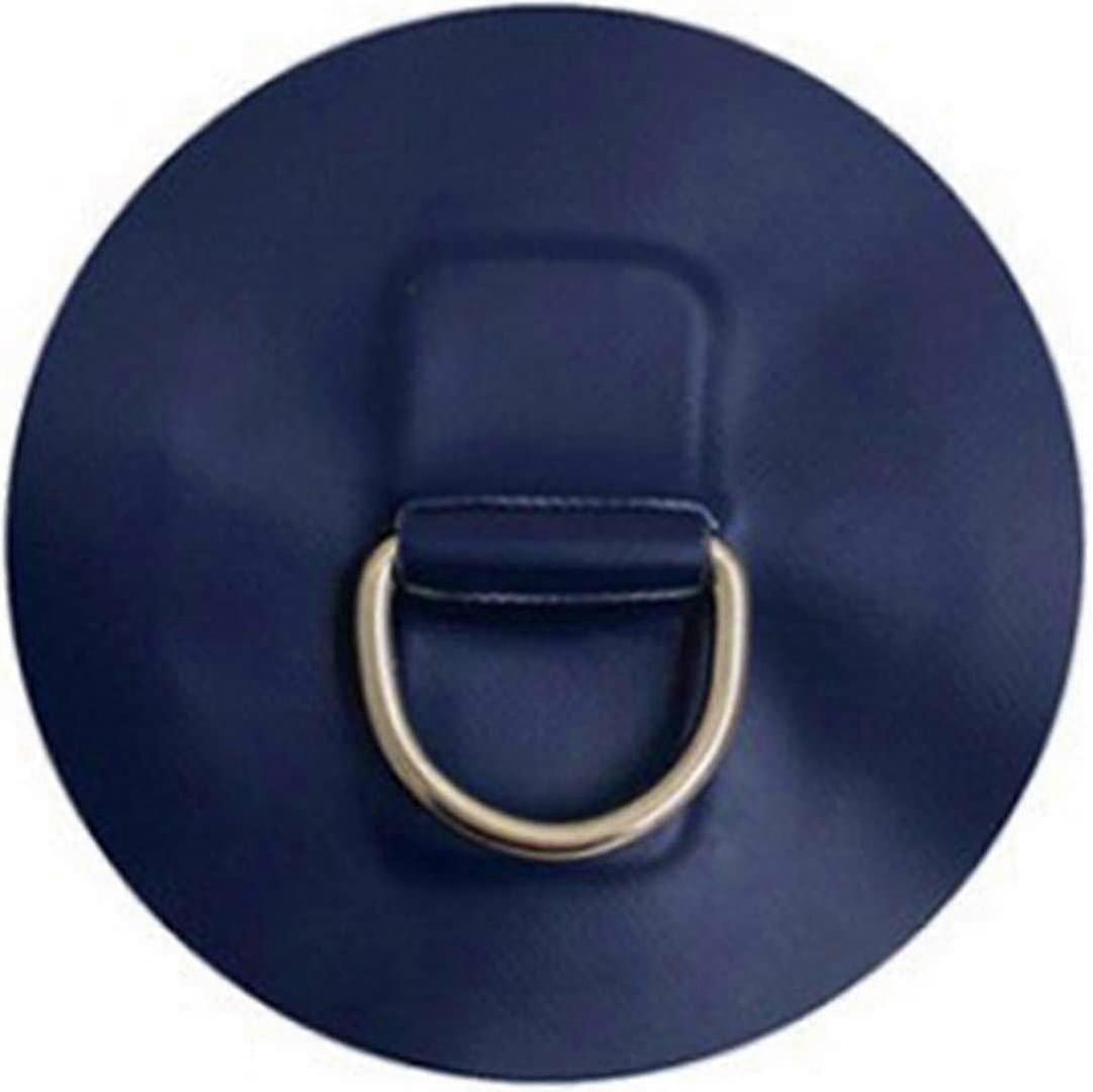 Oppustelige både D ringe patch - rustfrit stål D-ringe patch til kajak, d ringe pad patch til pvc oppustelige både, flåder, joller, kajakker, kanoer