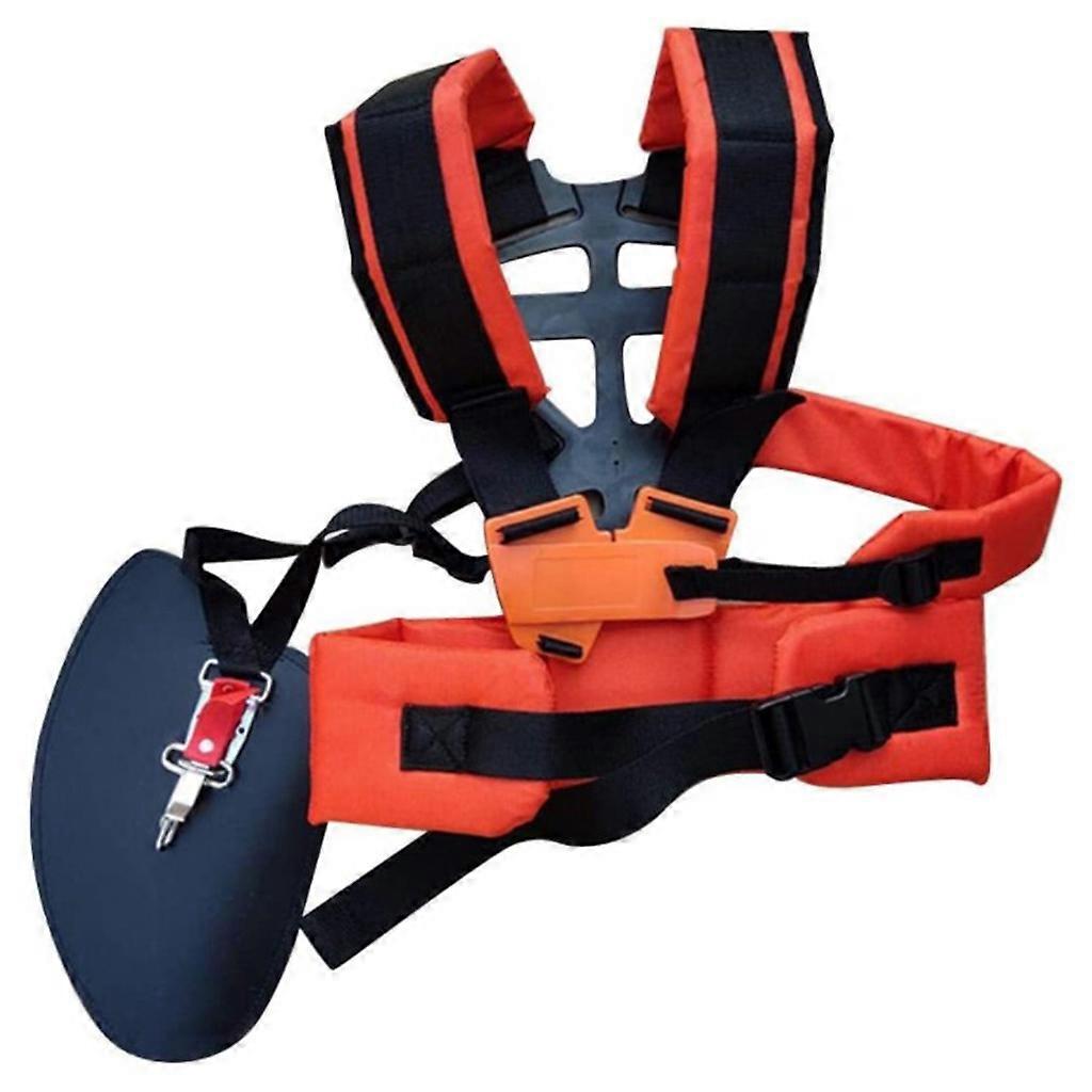 Double Shoulder for W Shape Harness Strap Comfort Labor Saving Strimmer Padded B